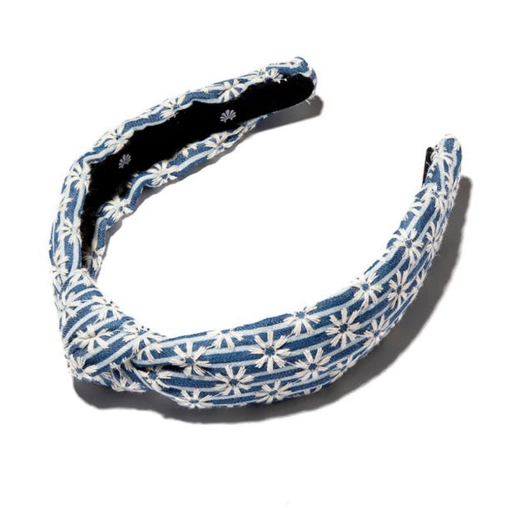 NWOT Lele Sadoughi Daisy Striped Slim Knotted Headband